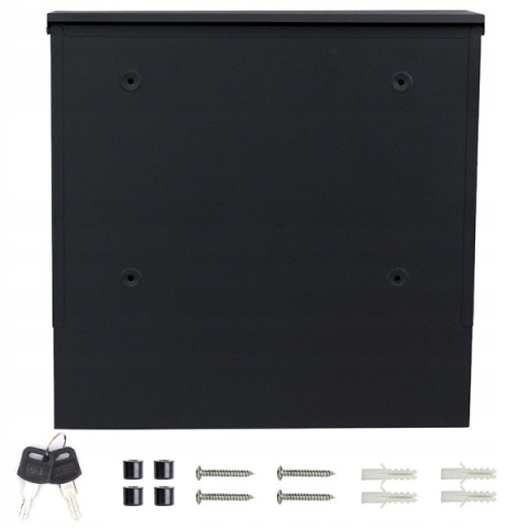 Skrzynka pocztowa na listy SN3645-2 Czarna