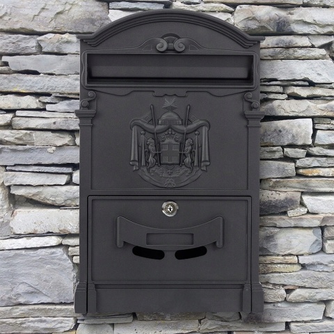 Skrzynka pocztowa na listy SN3663-2 Czarny