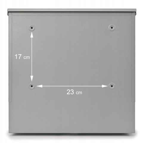 Skrzynka pocztowa na listy SN3696-4 Srebrny Aluminiowy + Czarny Skrzynka pocztowa na listy SN3696-4 Srebrny Aluminiowy + Czarny