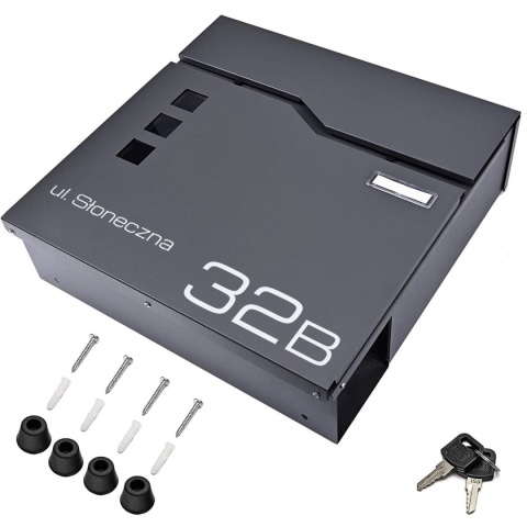 Skrzynka pocztowa na listy z adresem SN3678-1-D