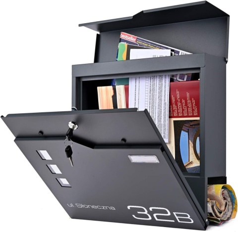 Skrzynka pocztowa na listy z adresem SN3678-1-D