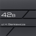 Skrzynka pocztowa na listy z adresem SN3642-1-D