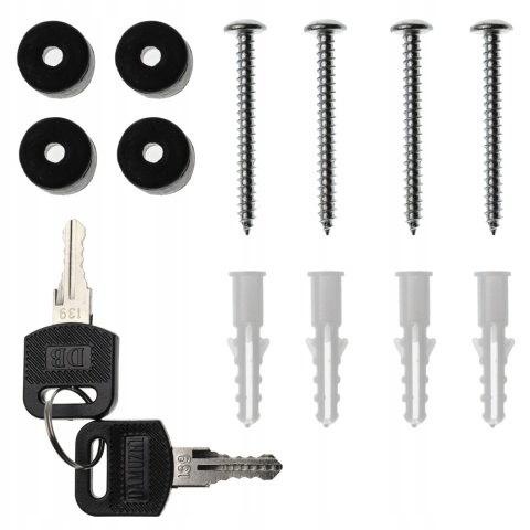 Skrzynka pocztowa na listy z adresem SN3642-1-D