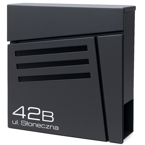 Skrzynka pocztowa na listy z adresem SN3683-1-D