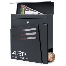 Skrzynka pocztowa na listy z adresem SN3683-1-D