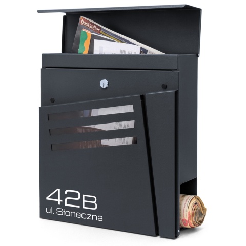 Skrzynka pocztowa na listy z adresem SN3683-1-D