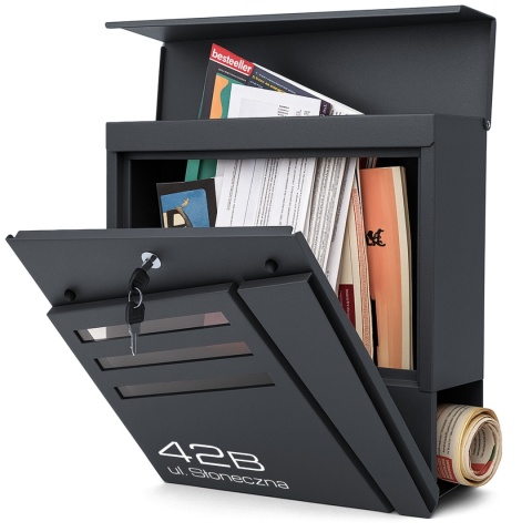 Skrzynka pocztowa na listy z adresem SN3683-1-D