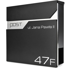 Skrzynka pocztowa na listy z adresem SN3692-2-D