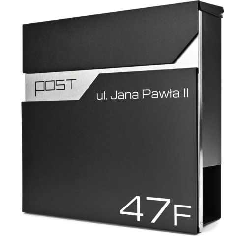 Skrzynka pocztowa na listy z adresem SN3692-2-D
