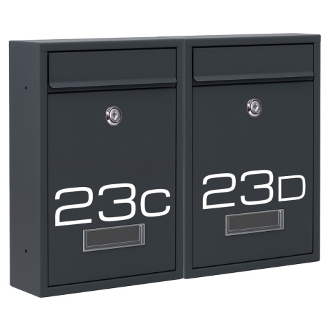 Skrzynka pocztowa na listy z adresem SN3664-1-D