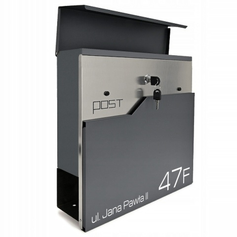 Skrzynka pocztowa na listy z adresem SN3692-1-D