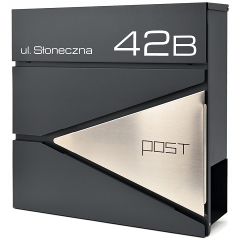 Skrzynka pocztowa na listy z adresem SN3693-1-D