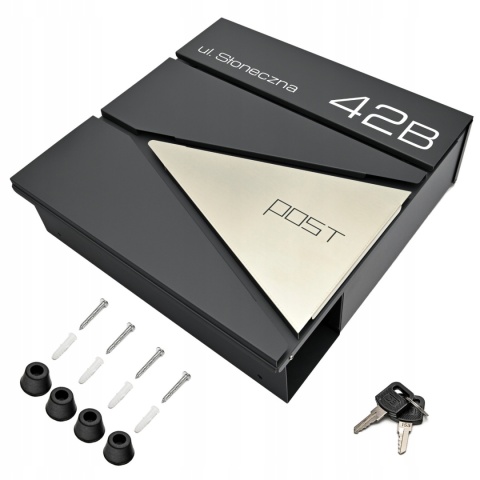 Skrzynka pocztowa na listy z adresem SN3693-1-D