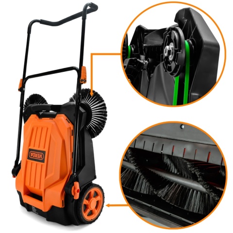 Zamiatarka ręczna 20L 65cm SN1301Z