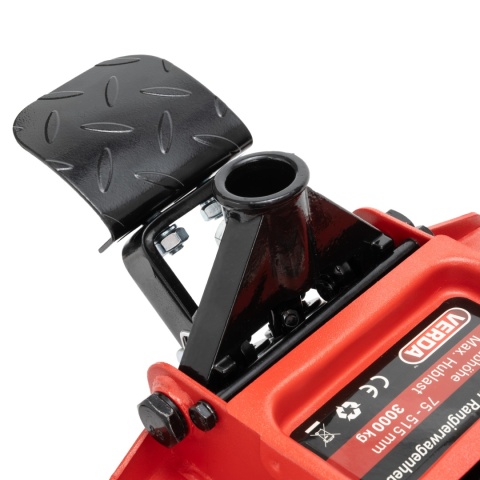 Podnośnik hydrauliczny niskoprofilowy dwutłokowy 3T SN9315