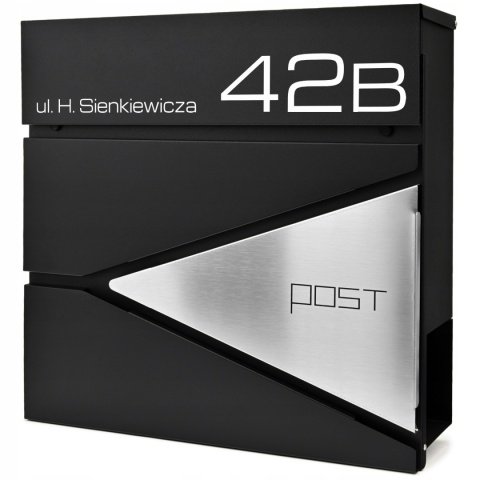 Skrzynka pocztowa na listy z adresem SN3693-2-D