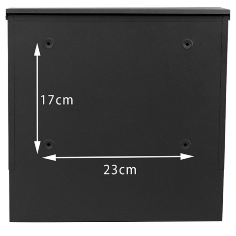 Skrzynka pocztowa na listy z adresem SN3693-2-D