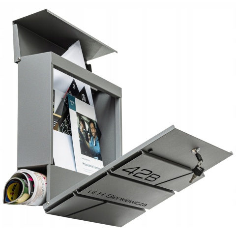 Skrzynka pocztowa na listy z adresem SN3642-4-D