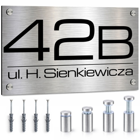 Tabliczka adresowa z numerem domu SN3630-3-D