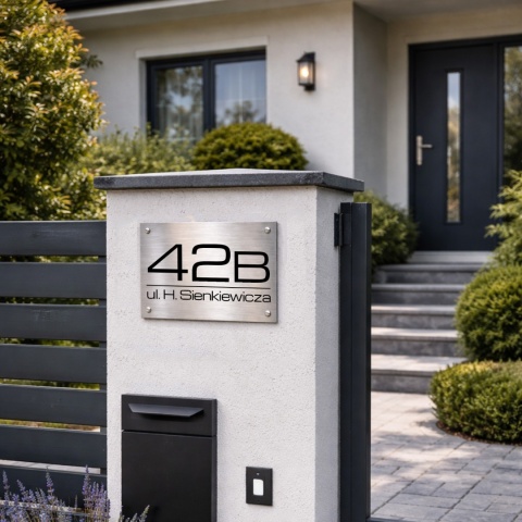 Tabliczka adresowa z numerem domu SN3630-3-D