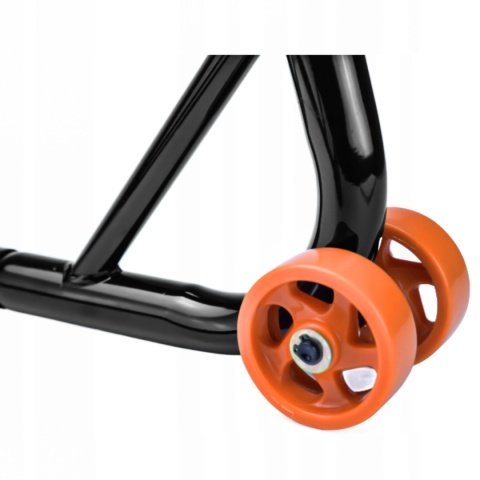 Stojak podnośnik motocyklowy na pod tył rolki spools wahacza adapter V SN1703