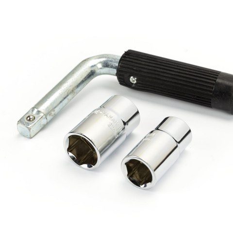 Podnośnik hydrauliczny niskoprofilowy 2.5T z LED, klucz do kół SN3253 Podnośnik hydrauliczny niskoprofilowy 2.5T z LED, klucz do kół SN3253