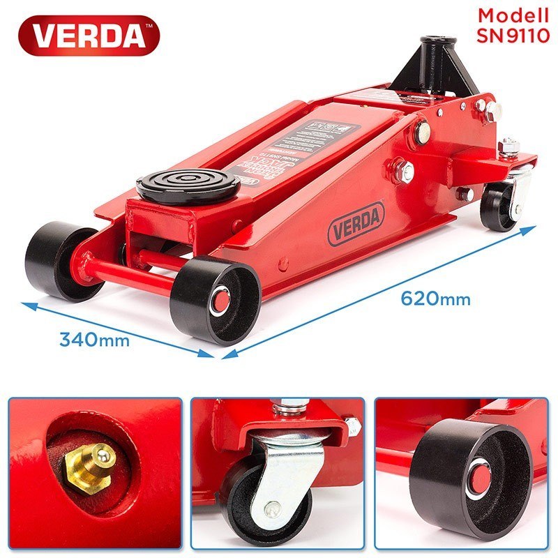 Podnośnik hydrauliczny niskoprofilowy 3T SN9110 Podnośnik hydrauliczny niskoprofilowy 3T SN9110