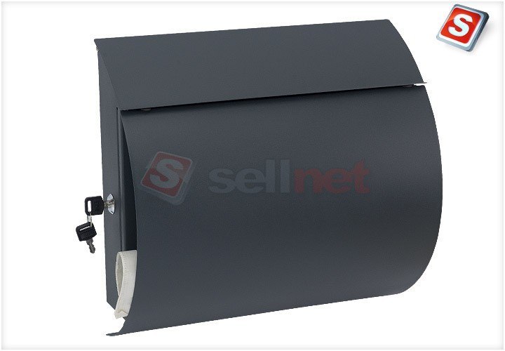 Mailbox for letters SN3652-1-N Anthracite Mailbox for letters SN3652-1-N Anthracite