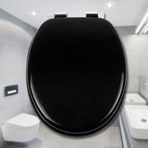 deska wc w kolorze czarnym deska wc w kolorze czarnym