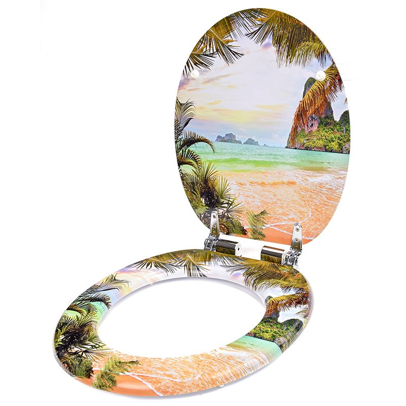 Slow-close toilet seat MDF SN8924 Slow-close toilet seat MDF SN8924