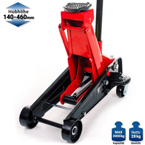 Podnośnik samochodowy hydrauliczny żaba 3T KD386 Podnośnik samochodowy hydrauliczny żaba 3T KD386