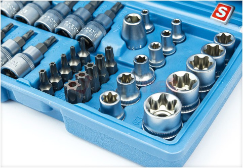 Zestaw kluczy Torx 34 el. zew/wew 3/8" SN1834 Zestaw kluczy Torx 34 el. zew/wew 3/8" SN1834