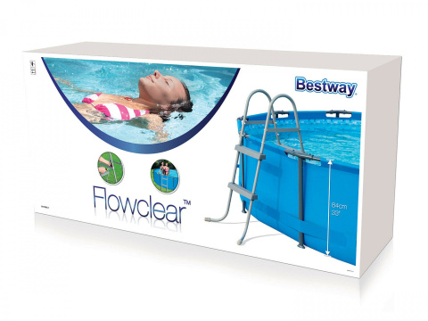 Drabinka dwustronna do basenu 76-84 BESTWAY 58430 Drabinka dwustronna do basenu 76-84 BESTWAY 58430