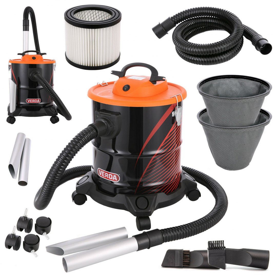Odkurzacz do popiołu kominka 1650W SN122 + torba na drewno Odkurzacz do popiołu kominka 1650W SN122 + torba na drewno