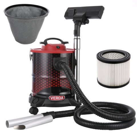 Odkurzacz do popiołu kominka 1650W SN184 + torba na drewno Odkurzacz do popiołu kominka 1650W SN184 + torba na drewno
