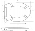 Deska WC wolnoopadająca DUROPLAST SN8999