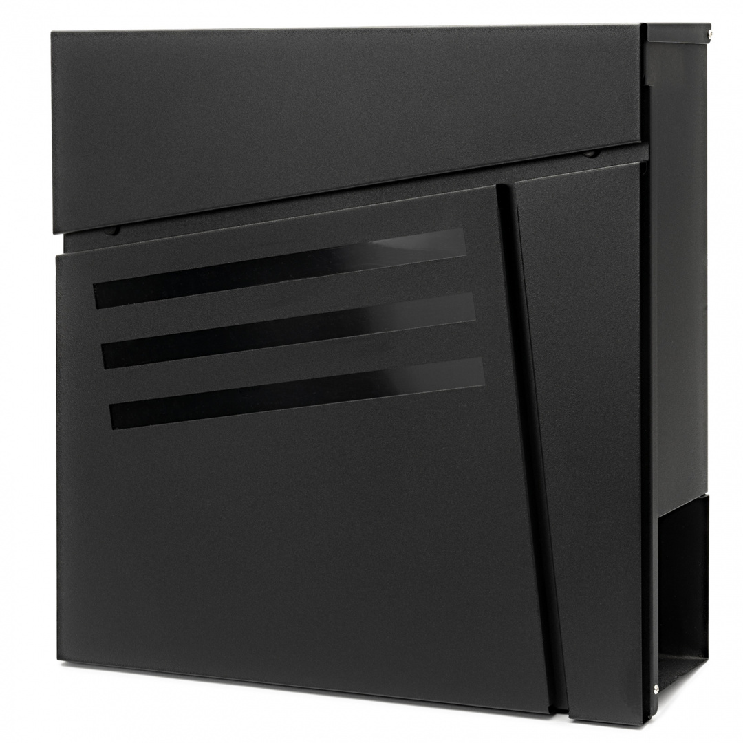 Mailbox for letters SN3683-2 Black Mailbox for letters SN3683-2 Black
