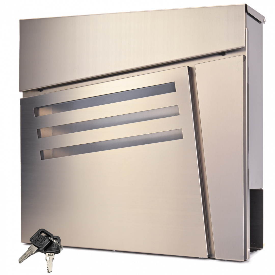 Mailbox for letters, stainless steel SN3684 Mailbox for letters, stainless steel SN3684
