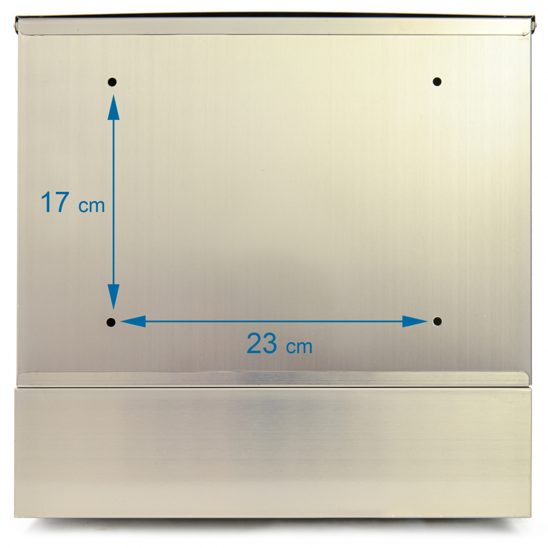 Mailbox for letters, stainless steel SN3684 Mailbox for letters, stainless steel SN3684