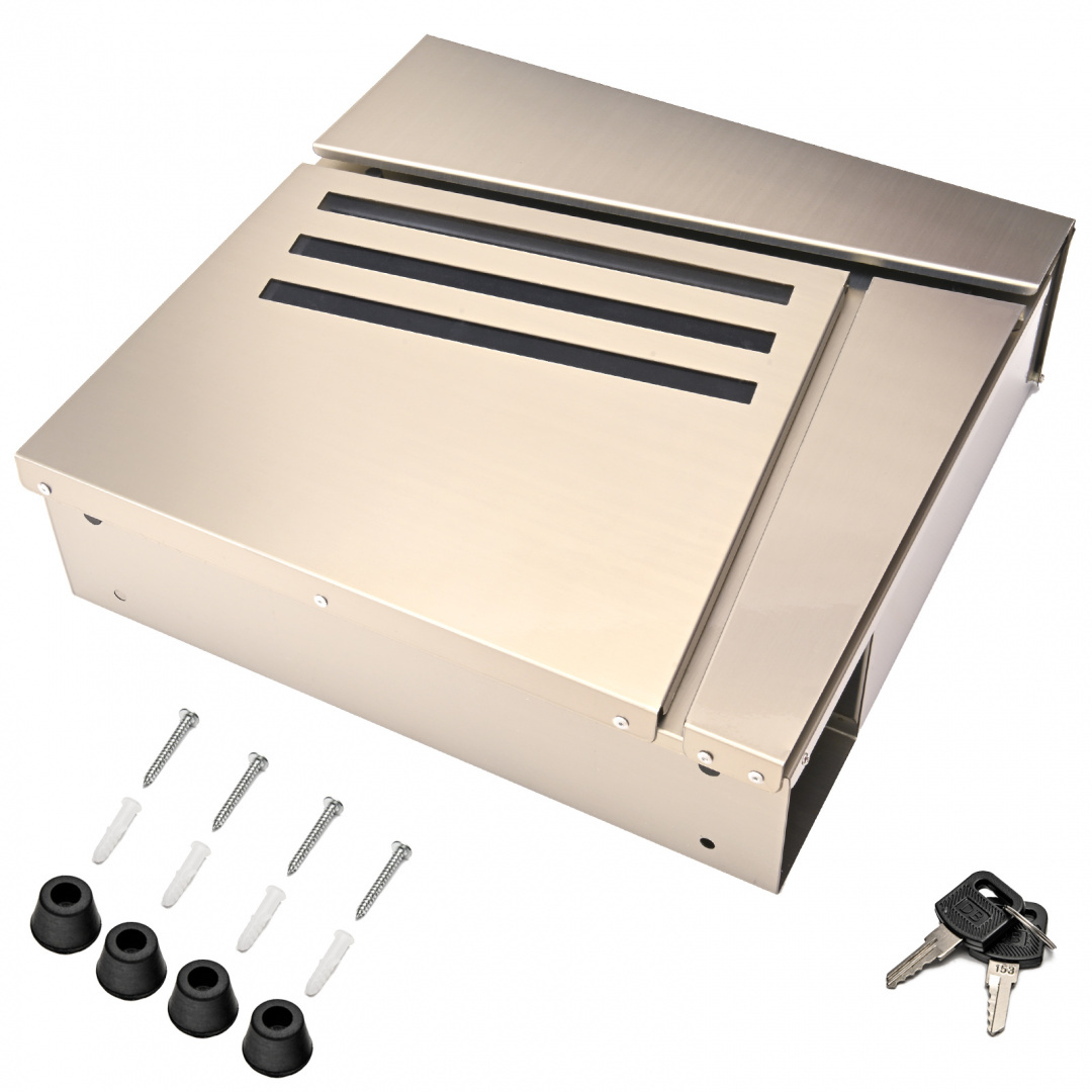Mailbox for letters, stainless steel SN3684 Mailbox for letters, stainless steel SN3684