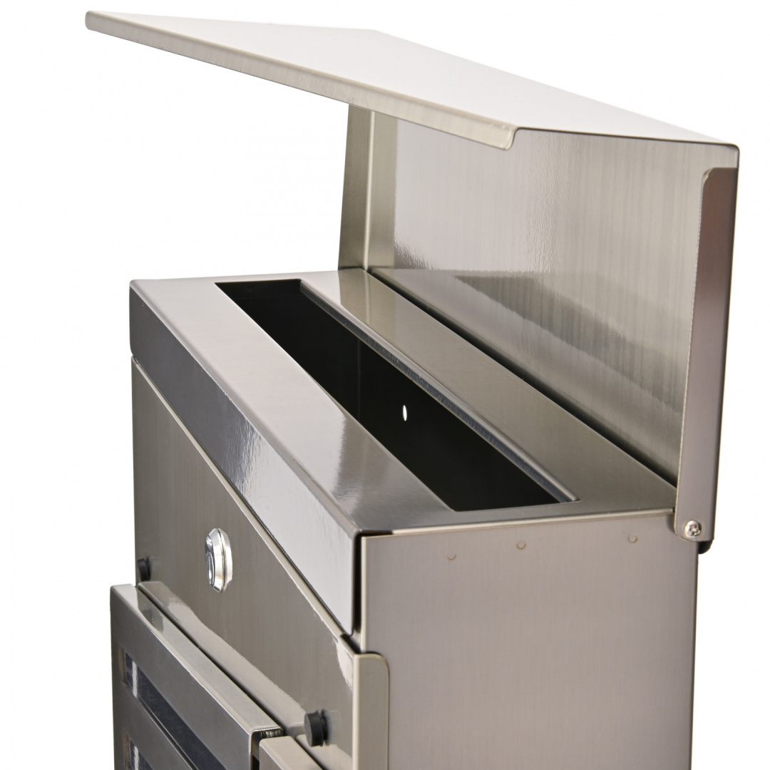 Mailbox for letters, stainless steel SN3684 Mailbox for letters, stainless steel SN3684