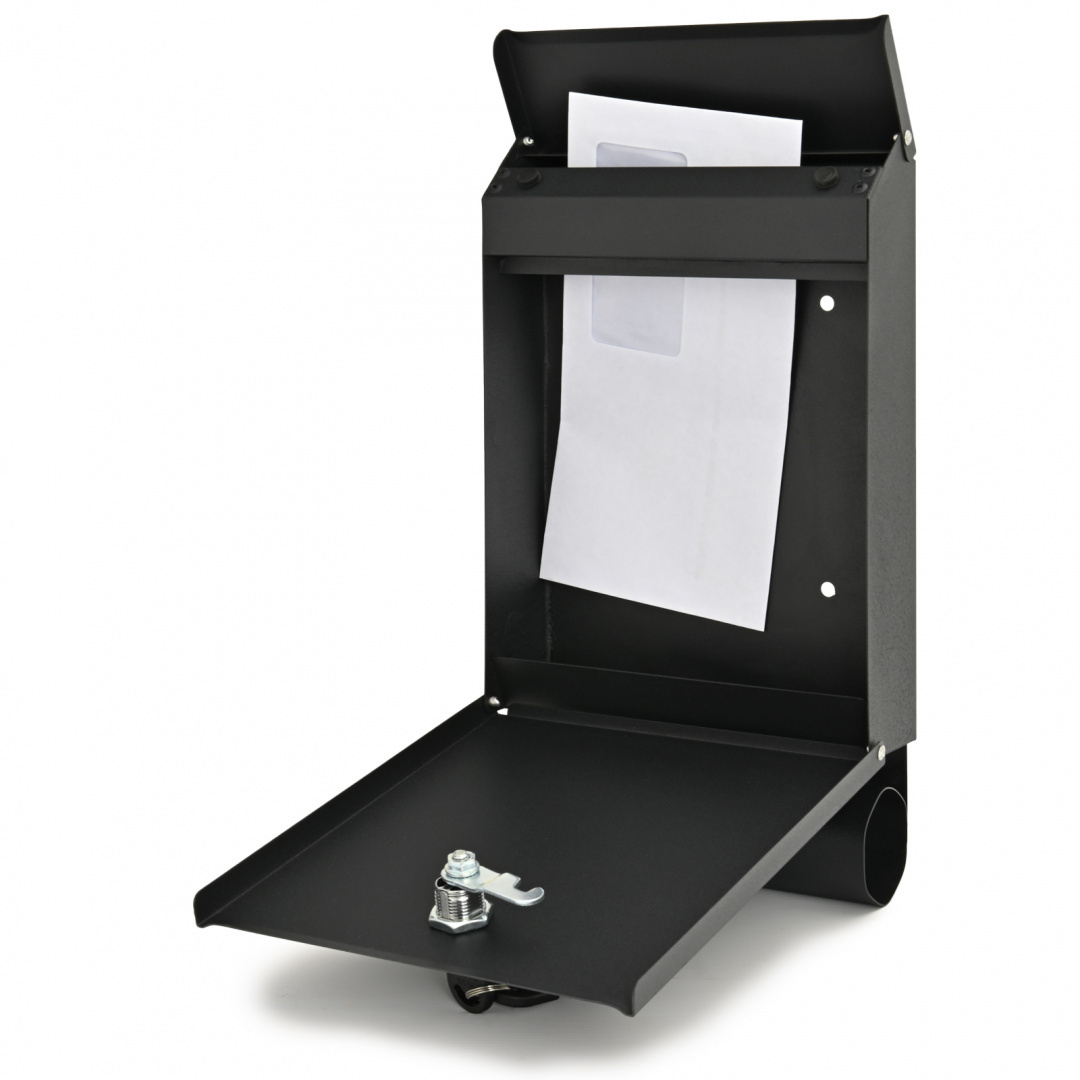 Mailbox for letters SN3687-2 Black Mailbox for letters SN3687-2 Black