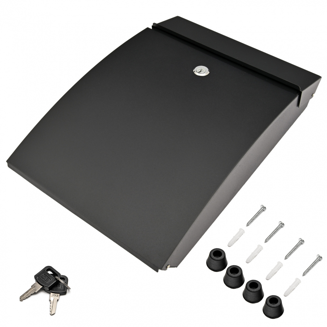 Mailbox for letters SN3688-2 Black Mailbox for letters SN3688-2 Black