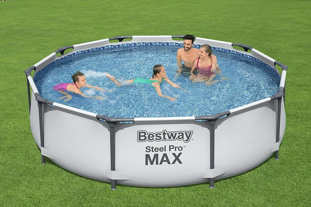 Basen ogrodowy stelażowy 305 x 76 cm zestaw Bestway 56408 Basen ogrodowy stelażowy 305 x 76 cm zestaw Bestway 56408