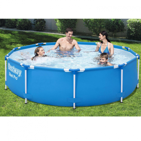 Basen ogrodowy stelażowy 366 x 76 cm zestaw Bestway 56681 Basen ogrodowy stelażowy 366 x 76 cm zestaw Bestway 56681