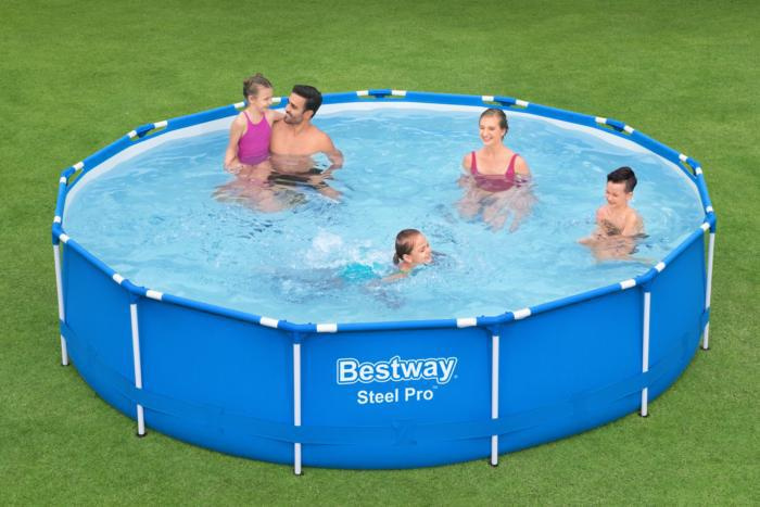 Basen ogrodowy stelażowy 396 x 84 cm zestaw Bestway 5612E Basen ogrodowy stelażowy 396 x 84 cm zestaw Bestway 5612E