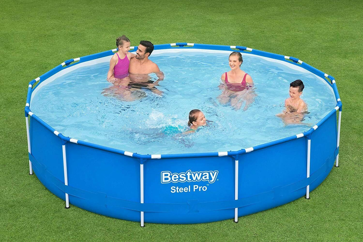 Basen ogrodowy stelażowy 396 x 84 cm zestaw Bestway 5612E Basen ogrodowy stelażowy 396 x 84 cm zestaw Bestway 5612E
