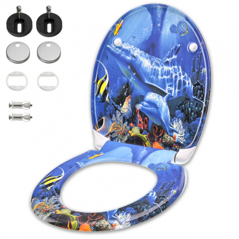 Deska WC wolnoopadająca DUROPLAST SN8994 Deska WC wolnoopadająca DUROPLAST SN8994