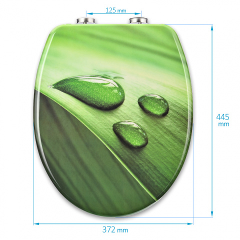 Deska WC wolnoopadająca DUROPLAST SN8998 Deska WC wolnoopadająca DUROPLAST SN8998