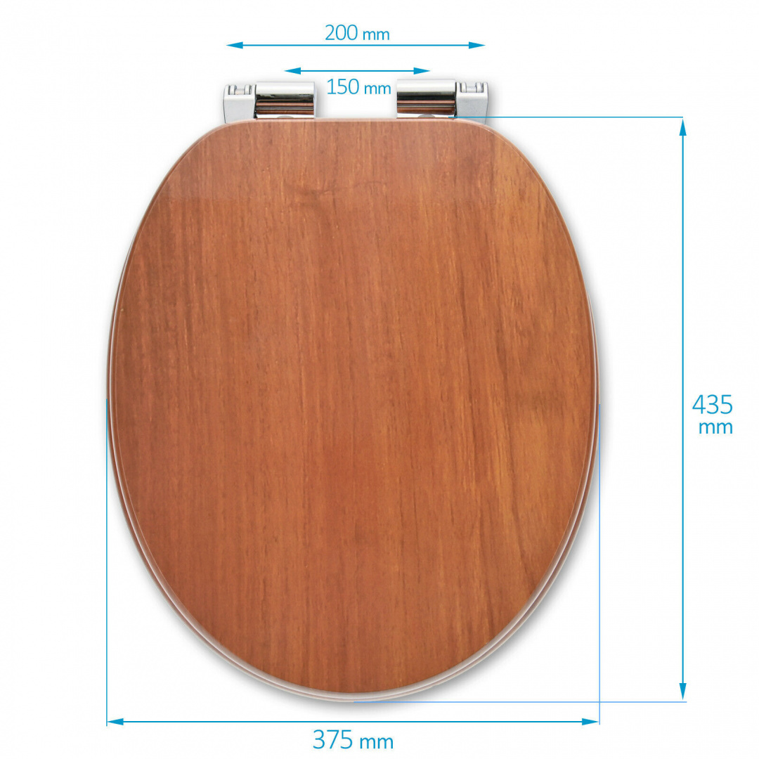 Deska WC wolnoopadająca MDF SN8927 Deska WC wolnoopadająca MDF SN8927